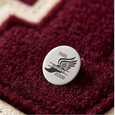 Personalized Track and Field Varsity Pin Senior Athlete Gift